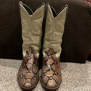 Handmade cowboy boots